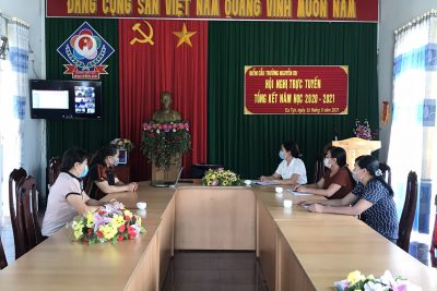 Hội nghị trực tuyến tổng kết năm học 2020 – 2021