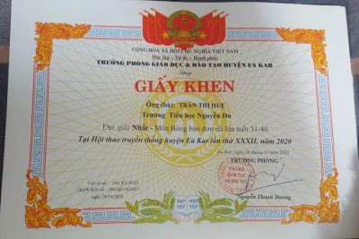 Trường TH Nguyễn Du đẩy mạnh phong trào TDTT