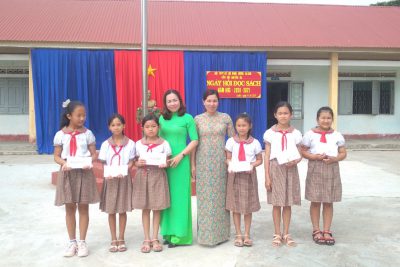 Ngày hội đọc sách trường em, vui và đầy ý nghĩa, khơi dậy niềm đam mê với sách